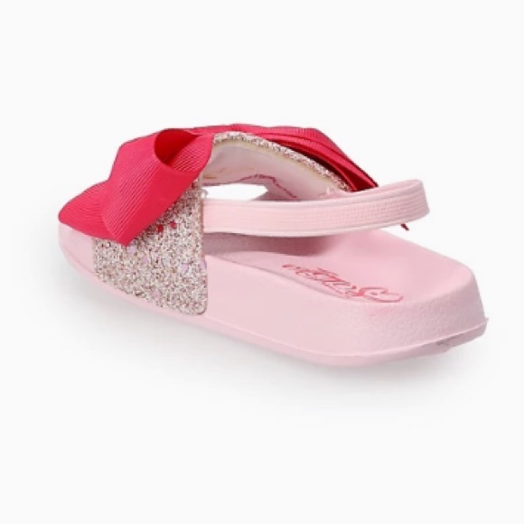 JoJo Siwa Bow II Toddler Girls' Slide Sandals - Picture 4 of 5